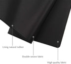 Gaming Mouse Pad Large Thick Extended Mouse Mat Non-Slip Spill-Resistant Desk Pad with Special-Textured Surface, Anti-Fray Stitched Edges for Keyboard, PC - Black